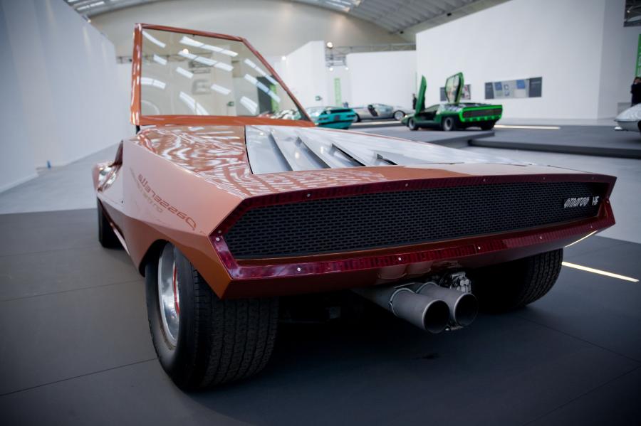  Lancia Stratos Zero Concept 1970 года  (фото 47 из 97)